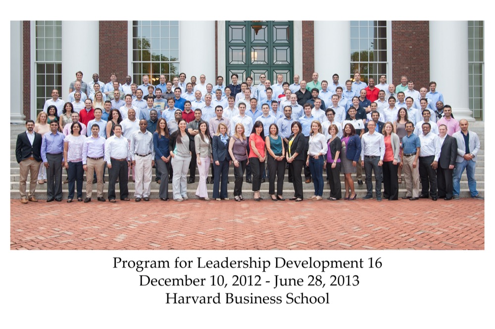 Turma do Program for Leadership Development 16, Harvard Business School, 2013