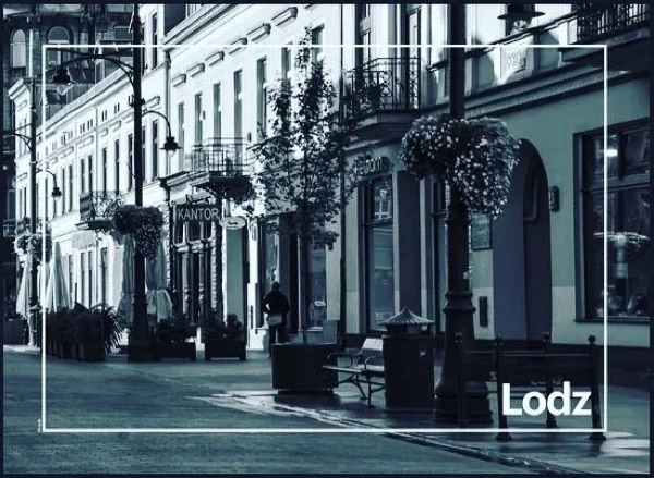 Prédios de Łódź na década de 1930